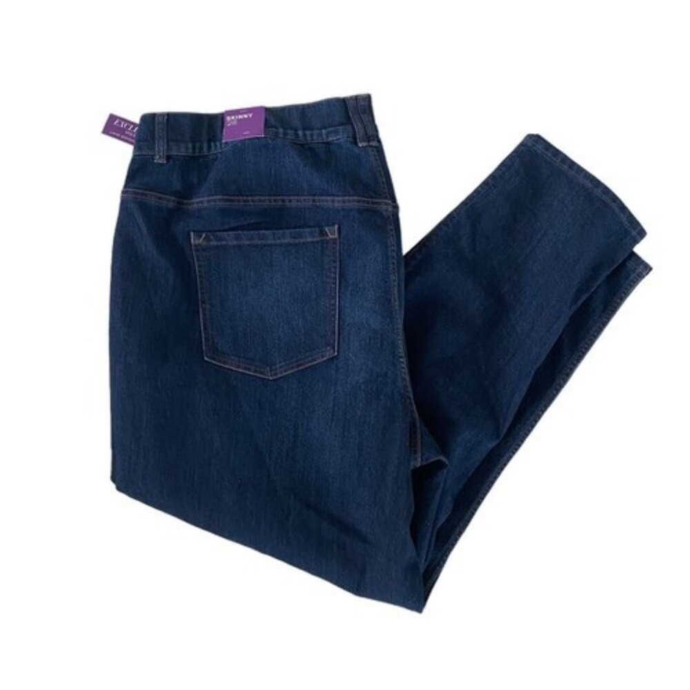Lane Bryant Womens Size 28 Skinny Jeans Plus Size Denim Pants Jeggings *2D